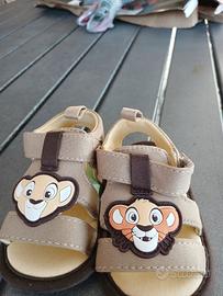 ciabattine nuove n 19 con strappo disney 