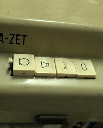 segreteria telefonica vintage