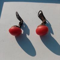 Orecchini in Corallo di Sciacca