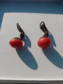 Orecchini in Corallo di Sciacca