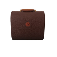 Beauty case Jean Picard da donna ecopelle marrone