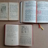 3 messalini di preghiere d'epoca anni '50