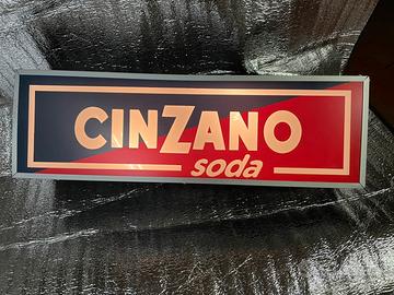 Insegna luminosa Cinzano