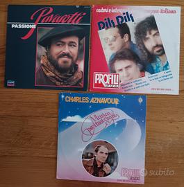 Lotto vintage 7 vinili 33 giri 