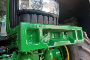 Gancio traino portazavorre john deere