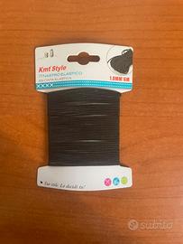 Elastico Nero Cucito/Fai-da-Te 6 Metri – Nuovo