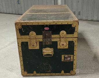 Baule da viaggio originale Vintage Anni 50