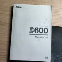 Manuale Nikon D600 Originale