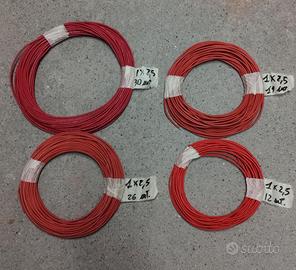 Cavi 1x2.5mm² rosso