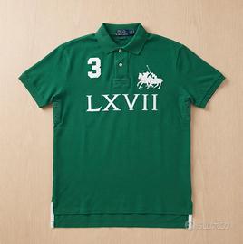 Polo Ralph Lauren Verde Custom Fit LXVII Numero 3