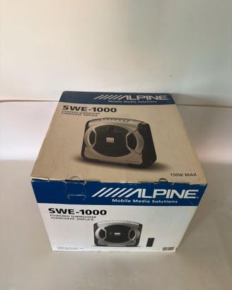 Subwoofer preamplificato Alpine SWE-1000