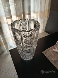 VASO IN CRISTALLO DI BOEMIA