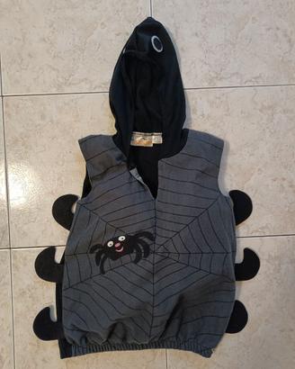 Costume carnevale/halloween da bambino da ragno