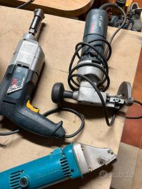 Utensili bosch makita