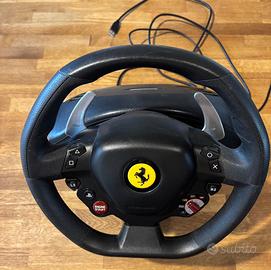 Volante con pedali della thrustmaster ( ferrari )
