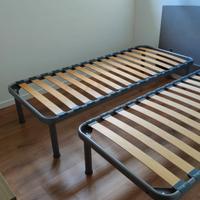 Doppia rete singola letto