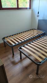 Doppia rete singola letto