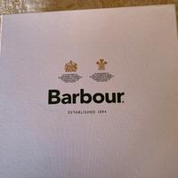 Sciarpa e cappello lana verde Barbour