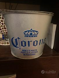 Secchio secchiello ghiaccio birra Corona