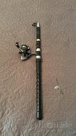 Canna da pesca con mulinello
