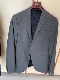 Giacca Uomo "Sartoria Benetton" Grigia. Tg. 48