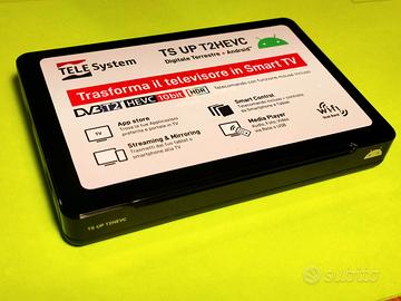 Smart Box Telesystem UP decoder e Android TV