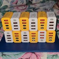 Lotto Stock 12 Caricabatteria USB Type-A/C🔋