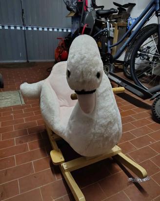 cigno a dondolo