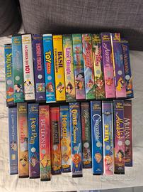 cassette VHS originali Disney 