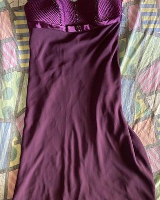 Abito Donna - Antille Elegante - 46 -Viola 2Pz