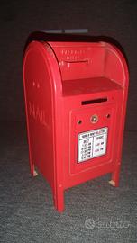 Salvadanaio in stile cassetta postale Stati Uniti