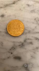 Marengo oro  8 fiorini austriaco