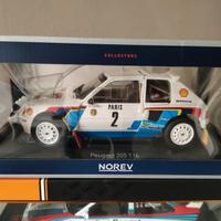 modellino 1 18 norev Peugeot 205 t16 evo 1