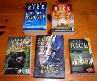 Libri di anne rice,agatha christie,mary higgins