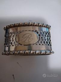 2 porta tovaglioli argento 800