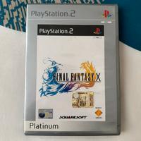 Final Fantasy X (PlayStation 2) custodia e manuale