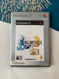 Final Fantasy X (PlayStation 2) custodia e manuale
