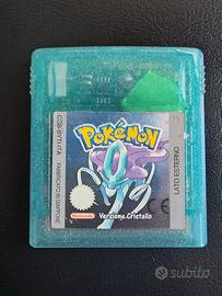 Pokémon versione Cristallo Game Boy Color 