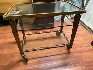 Carrello elegante metà xx secolo
