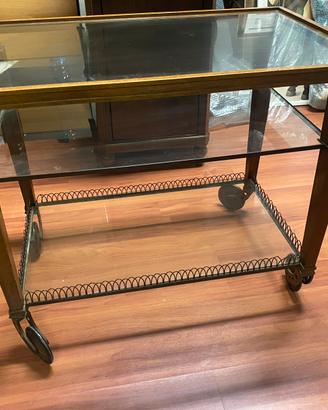 Carrello elegante metà xx secolo