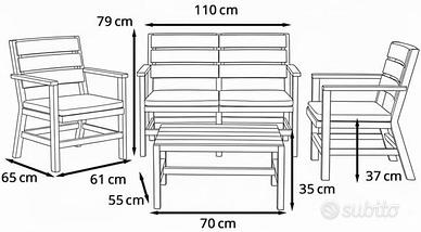 Set Doghe da Giardino Marca Bica