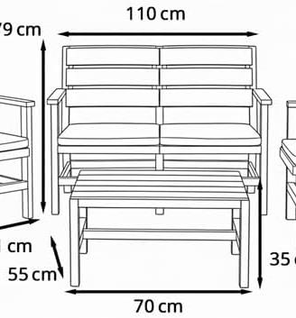 Set Doghe da Giardino Marca Bica