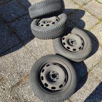 GRATIS gomme neve cerchi in ferro POLO VOLKSWAGEN 