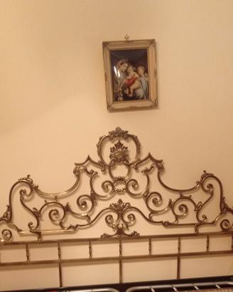 letto in ottone 