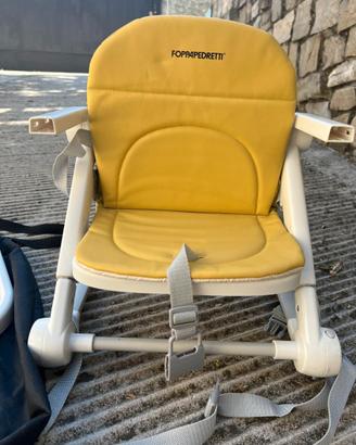 Seggiolino da tavolo Foppapedretti con vassoio