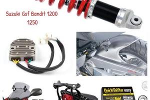 Suzuki Bandit Gsf valigie cupolino frizione barre