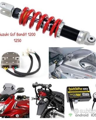 Suzuki Bandit Gsf valigie cupolino frizione barre
