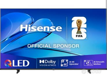 TV Hisense 55 pollici QLED 4K CALIBRATO
