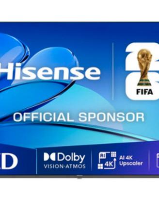 TV Hisense 55 pollici QLED 4K CALIBRATO