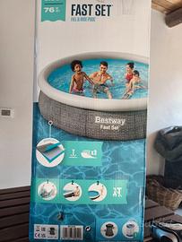 Piscina fast set 3,66 Bestway nuova